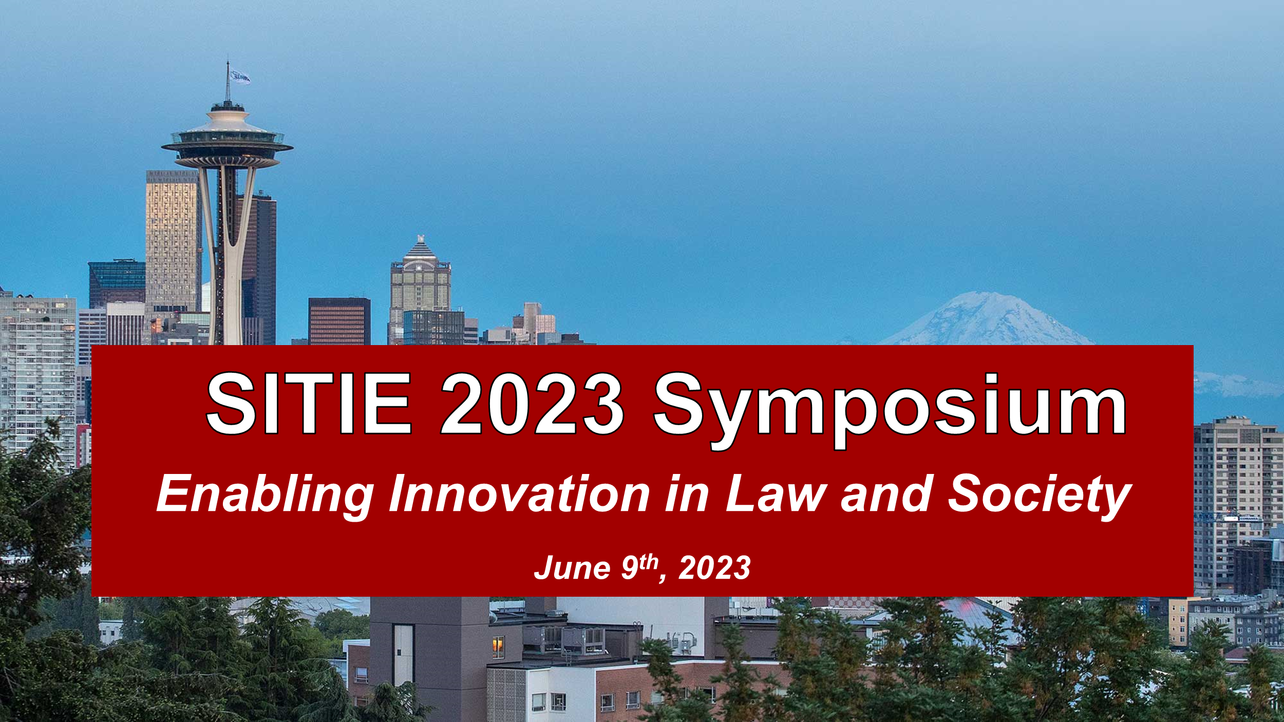 SITIE2023 Symposium: Enabling Innovation in Law and Society