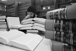 Studying in the Law Library by Seattle University School of Law
