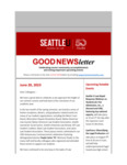 Good Newsletter June 20, 2023 by Seattle University School of Law Dean