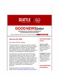 Good Newsletter February 20, 2024
