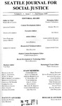 SJSJ, Volume 8, Issue 1 by Seattle Journal for Social Justice