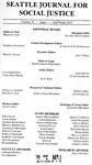 SJSJ, Volume 10, Issue 1 by Seattle Journal for Social Justice