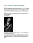 Two Law Grads Receive Seattle U Alumni Awards by Seattle University School of Law
