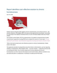 Report Identifies Cost-Effective Solution to Chronic Homelessness by Seattle University School of Law