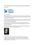 Two 2020 Grads Receive Equal Justice Works Fellowship by Seattle University School of Law