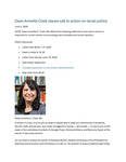 Dean Annette Clark Issues Call to Action on Racial Justice by Annette E. Clark