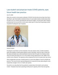 Law Student and Physician Treats COVID Patients, Eyes Future Health Law Practice by Seattle University School of Law