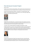 New Attorneys Join Incubator Program by Seattle University School of Law