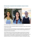 Scholarship Recipients Find Motivation Close to Home by Seattle University School of Law