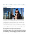 A Tale of Forks and Torts: Janet Ainsworth Reflects on Three Decades of Teaching