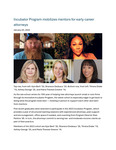 Incubator Program mobilizes mentors for early career attorneys