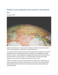 Seattle U Law recognized as top school for international law