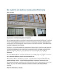 Six students join Calhoun racial justice fellowship