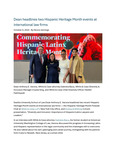 Dean headlines two Hispanic Heritage Month events at international law firms