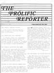 Prolific Reporter March 24, 1986 by Seattle University School of Law Student Bar Association