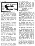 Prolific Reporter November 16, 1987 by Seattle University School of Law Student Bar Association