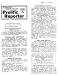 Prolific Reporter September 12, 1988 by Seattle University School of Law Student Bar Association