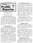 Prolific Reporter November 21, 1988 by Seattle University School of Law Student Bar Association