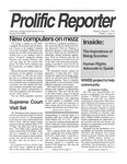 Prolific Reporter October 7, 1991