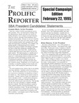 Prolific Reporter February 22, 1995