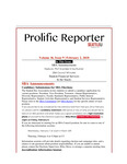 Prolific Reporter February 2, 2018 by Seattle University School of Law Student Bar Association