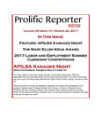 Prolific Reporter March 20, 2017