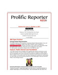 Prolific Reporter October 6, 2017 by Seattle University School of Law Student Bar Association