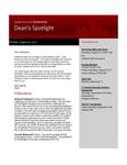 Dean's Spotlight August 22, 2011 by Seattle University School of Law Dean