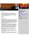 Dean's Spotlight March 25, 2013 by Seattle University School of Law Dean