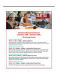Student Life E-Newsletter October 24, 2016 by Seattle University School of Law Student Life