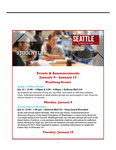 Student Life E-Newsletter January 9, 2017 by Seattle University School of Law Student Life