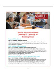 Student Life E-Newsletter January 16, 2017 by Seattle University School of Law Student Life