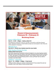 Student Life E-Newsletter February 20, 2017 by Seattle University School of Law Student Life
