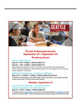 Student Life E-Newsletter September 18, 2017 by Seattle University School of Law Student Life