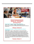 Student Life E-Newsletter October 30, 2017 by Seattle University School of Law Student Life