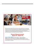 Student Life E-Newsletter August 26, 2019 by Seattle University School of Law Student Life