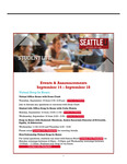 Student Life E-Newsletter September 14, 2020 by Seattle University School of Law Student Life