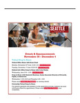 Student Life E-Newsletter November 30, 2020 by Seattle University School of Law Student Life