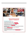 Student Life E-Newsletter January 11, 2021 by Seattle University School of Law Student Life