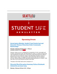 Student Life E-Newsletter February 28, 2022