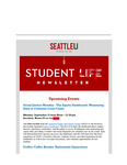 Student Life E-Newsletter September 12, 2022