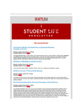 Student Life E-Newsletter October 04, 2022