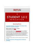 Student Life E-Newsletter October 10, 2022 by Seattle University School of Law Student Life