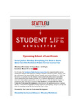 Student Life E-Newsletter November 14, 2022