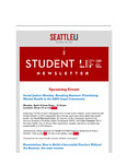 Student Life E-Newsletter April 10, 2023