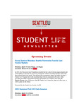 Student Life E-Newsletter April 17, 2023