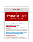 Student Life E-Newsletter September 5, 2023