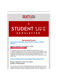 Student Life E-Newsletter September 11, 2023
