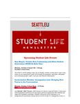 Student Life E-Newsletter October 16, 2023