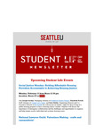 Student Life E-Newsletter February 12, 2024